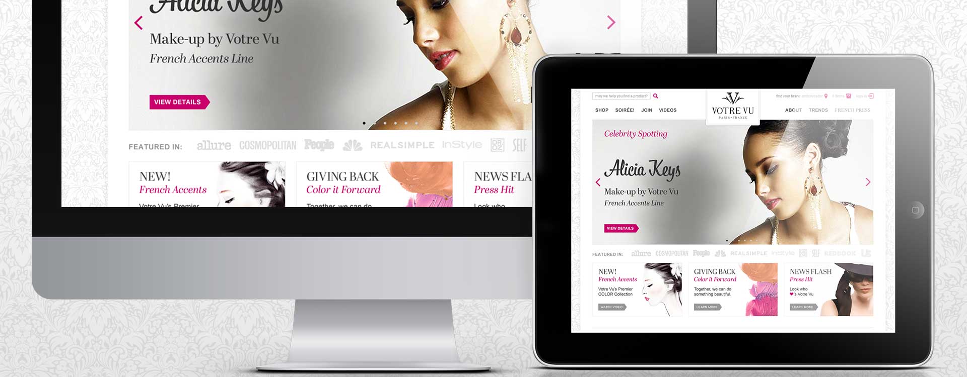 Votre Vu home page